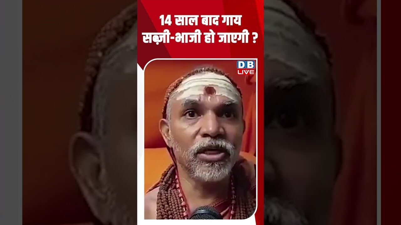 14 साल बाद गाय सब्जी भाजी हो जाएगी #dblive #breakingnews #shortsvideo #latestnews #news #congress