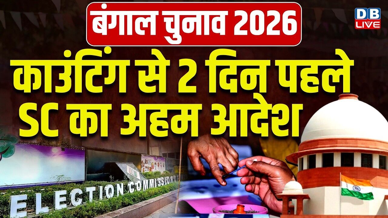 काउंटिंग से 2 दिन पहले SC का अहम आदेश | 4 मई की काउंटिंग का रास्ता साफ़ | Kapil Sibal | #dblive